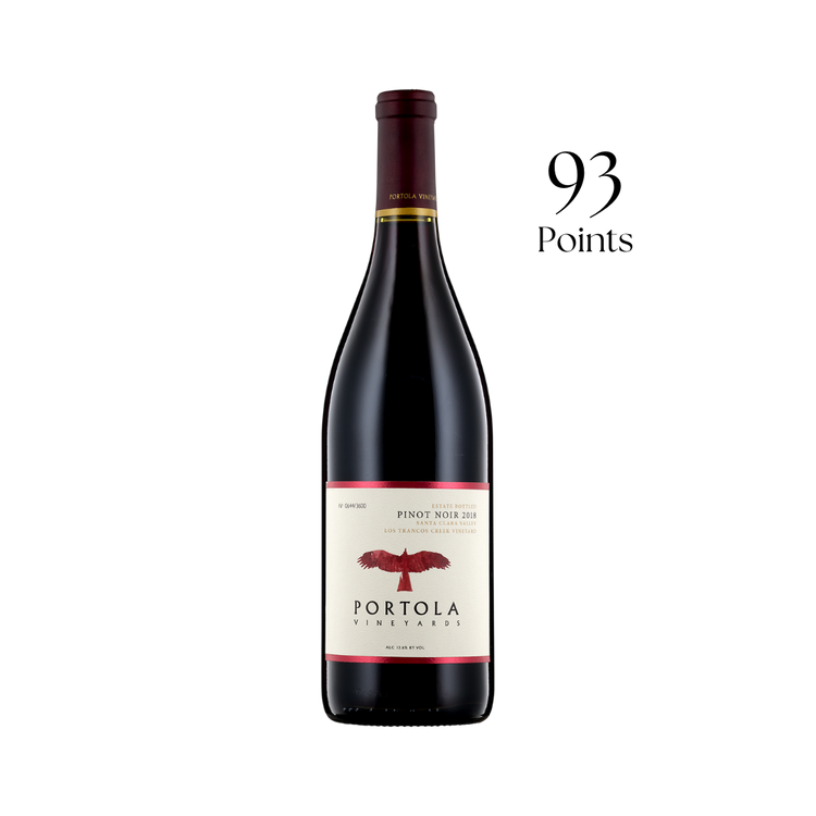 2018 Portola Vineyards Estate Pinot Noir Santa Clara Valley CA