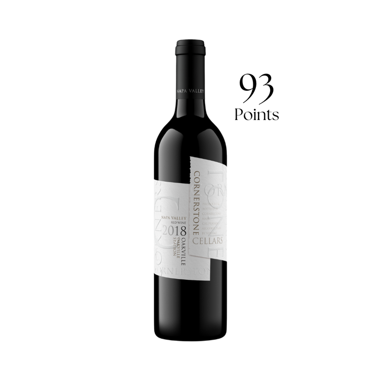 2018 Cornerstone Cellars Red Wine Oakville Station Vineyard Oakville CA
