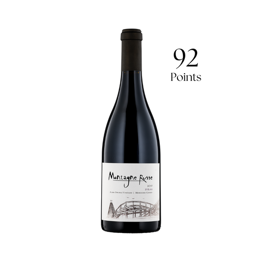 2019 Montagne Russe Alder Springs Vineyard Syrah Mendocino County CA