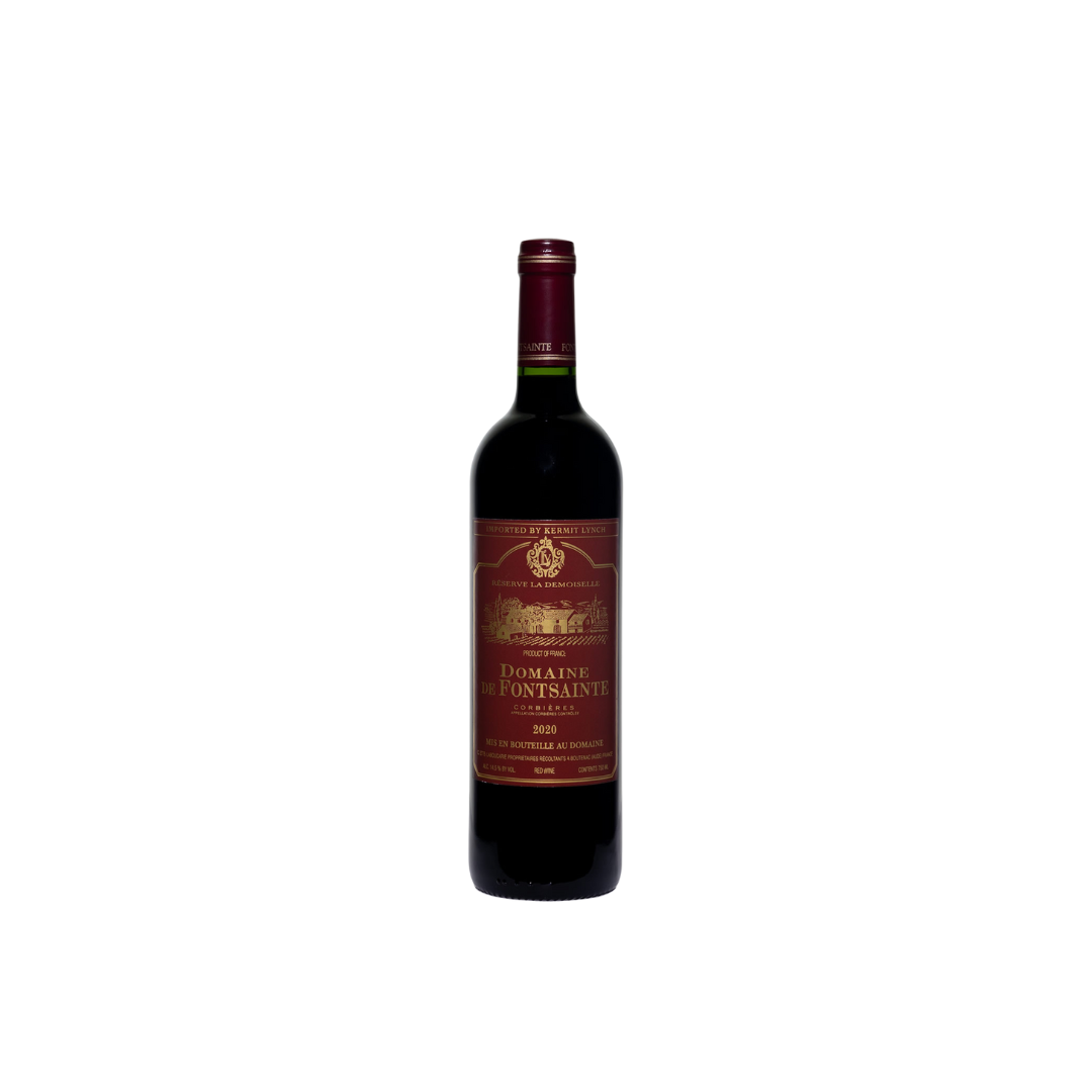 2020DomainedeFontsainteRougeReserveLaDemoiselleRedWineCorbieres