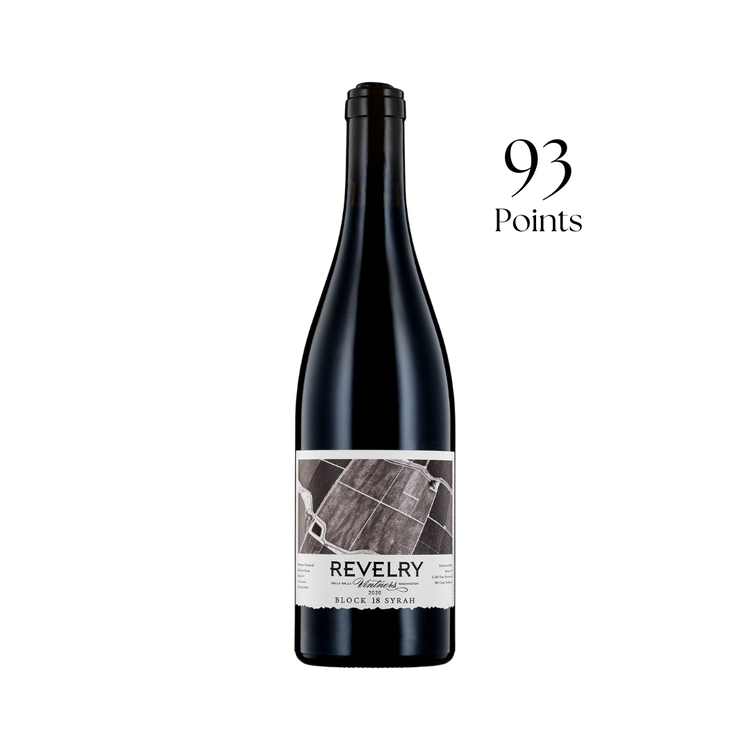 2020 Revelry Vintners AERIALS Series Block 18 Syrah Wahluke Slope WA