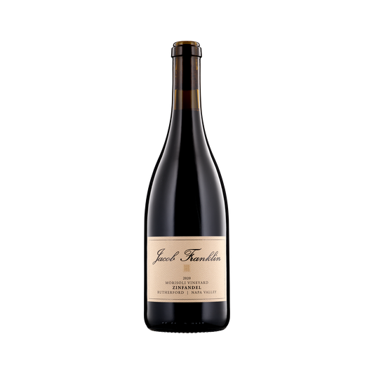 2020 Jacob Franklin Wines Zinfandel Morisoli Vineyard, Rutherford, Napa Valley CA