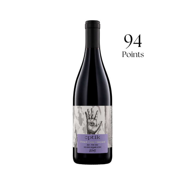 2021 Optik Petite Sirah French Camp Vineyard Paso Robles CA