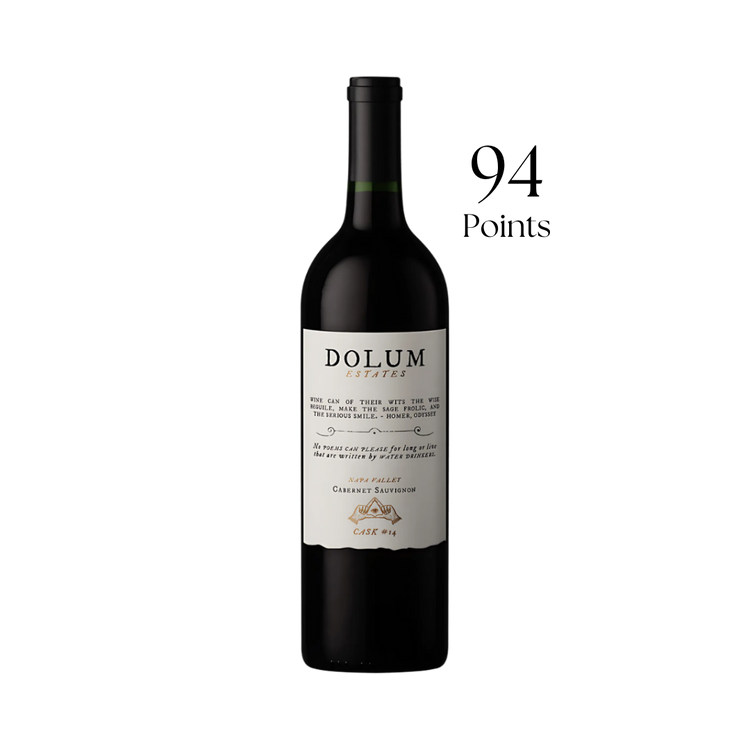 2022 Dolum Estates Cabernet Sauvignon Cask #14 Diamond Mountain District Napa Valley CA