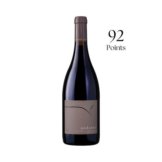 Andante Vineyard Estate Pinot Noir Van Duzer Corridor Willamette Valley OR 2019
