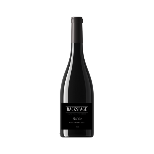 Backstage Wines "Napa Valley Reserve" Pinot Noir Russian River Valley CA 2023