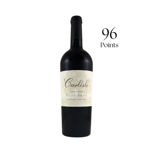 Carlisle Winery Palisades Vineyard Petite Sirah Napa Valley CA 2022
