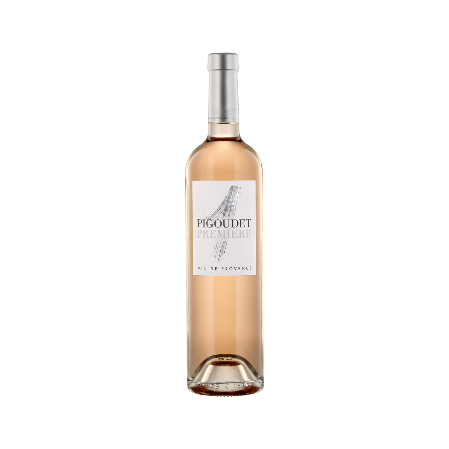A bottle of Chateau Pigoudet 2022 Première Rosé