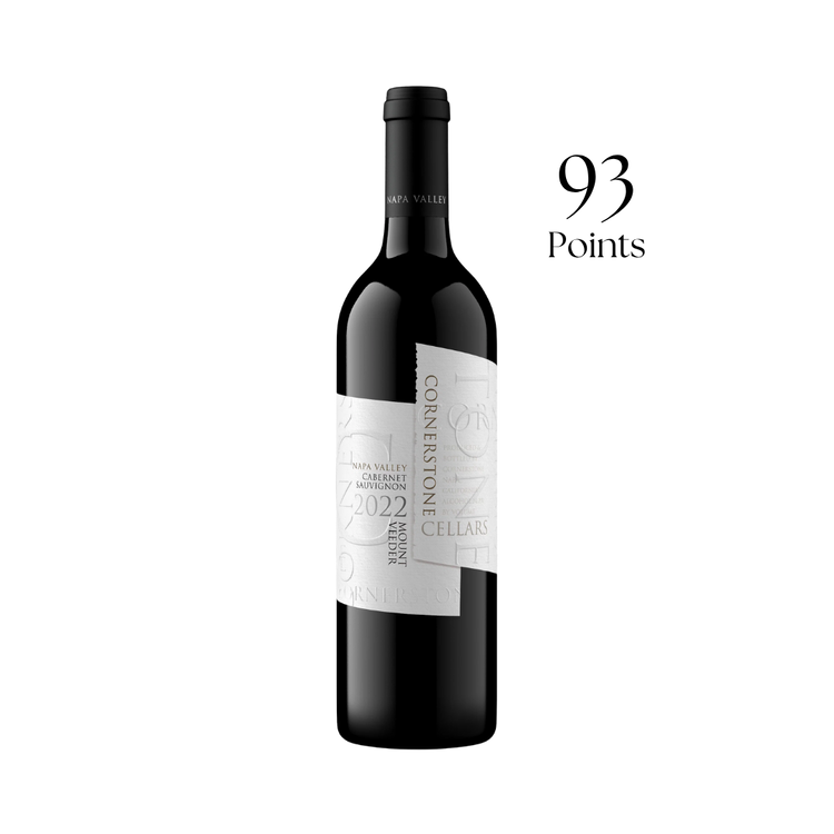 Cornerstone Cellars Cabernet Sauvignon Mount Veeder Napa Valley CA 2022