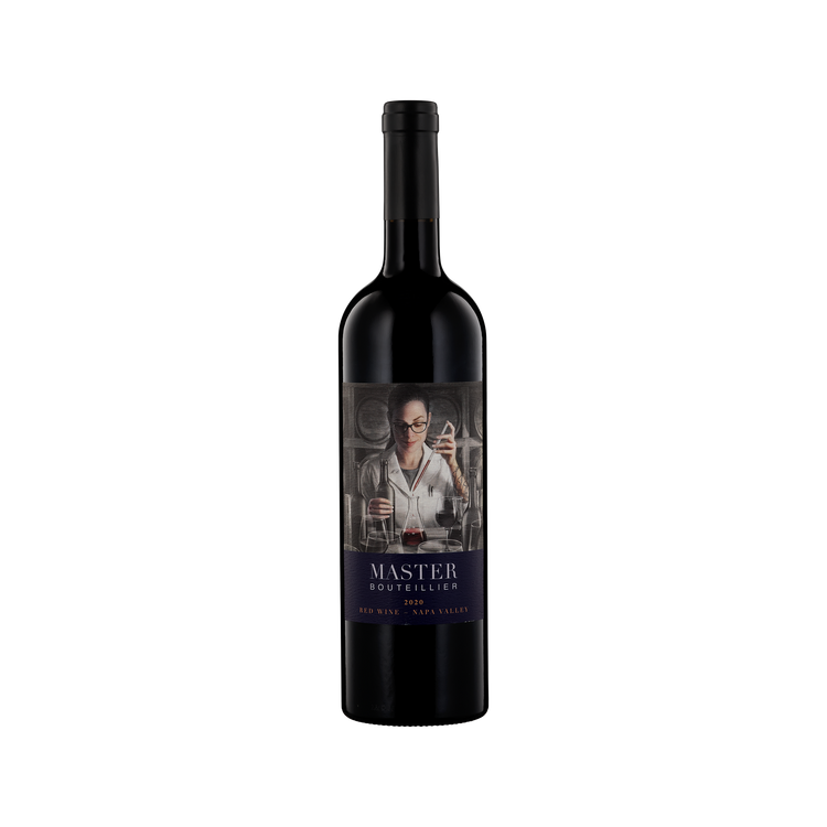 A bottle of Coup de Foudre 2020 Master Bouteillier Red