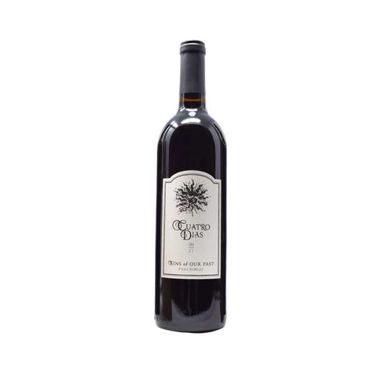 Cuatro Dias “Sins of Our Past” Red Wine Paso Robles CA 2021