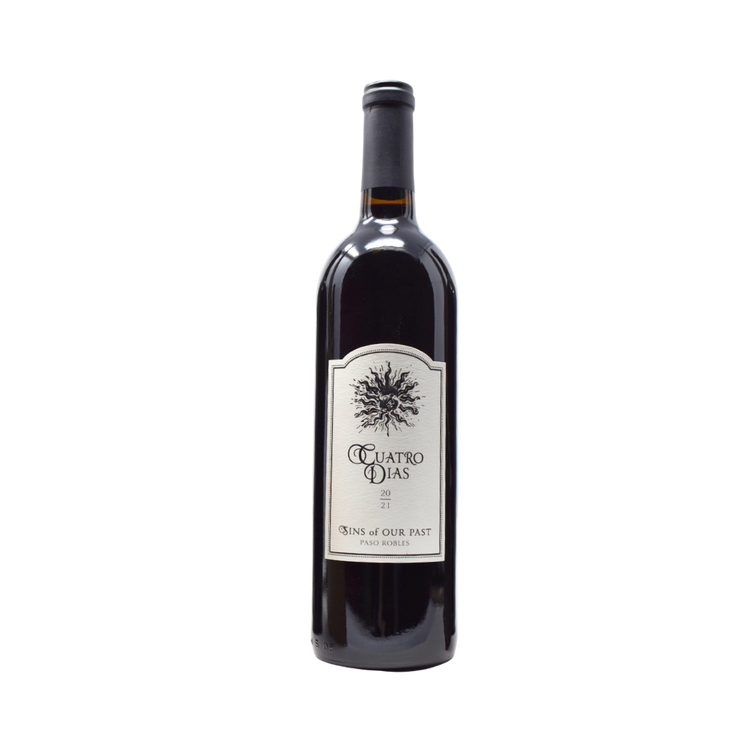 Cuatro Dias “Sins of Our Past” Red Wine Paso Robles CA 2021