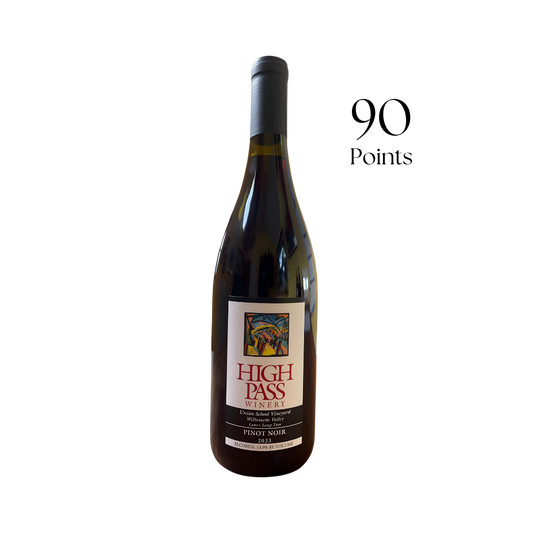 High Pass Winery Union School Vineyard Pinot Noir Lower Long Tom Willamette Valley OR 2023