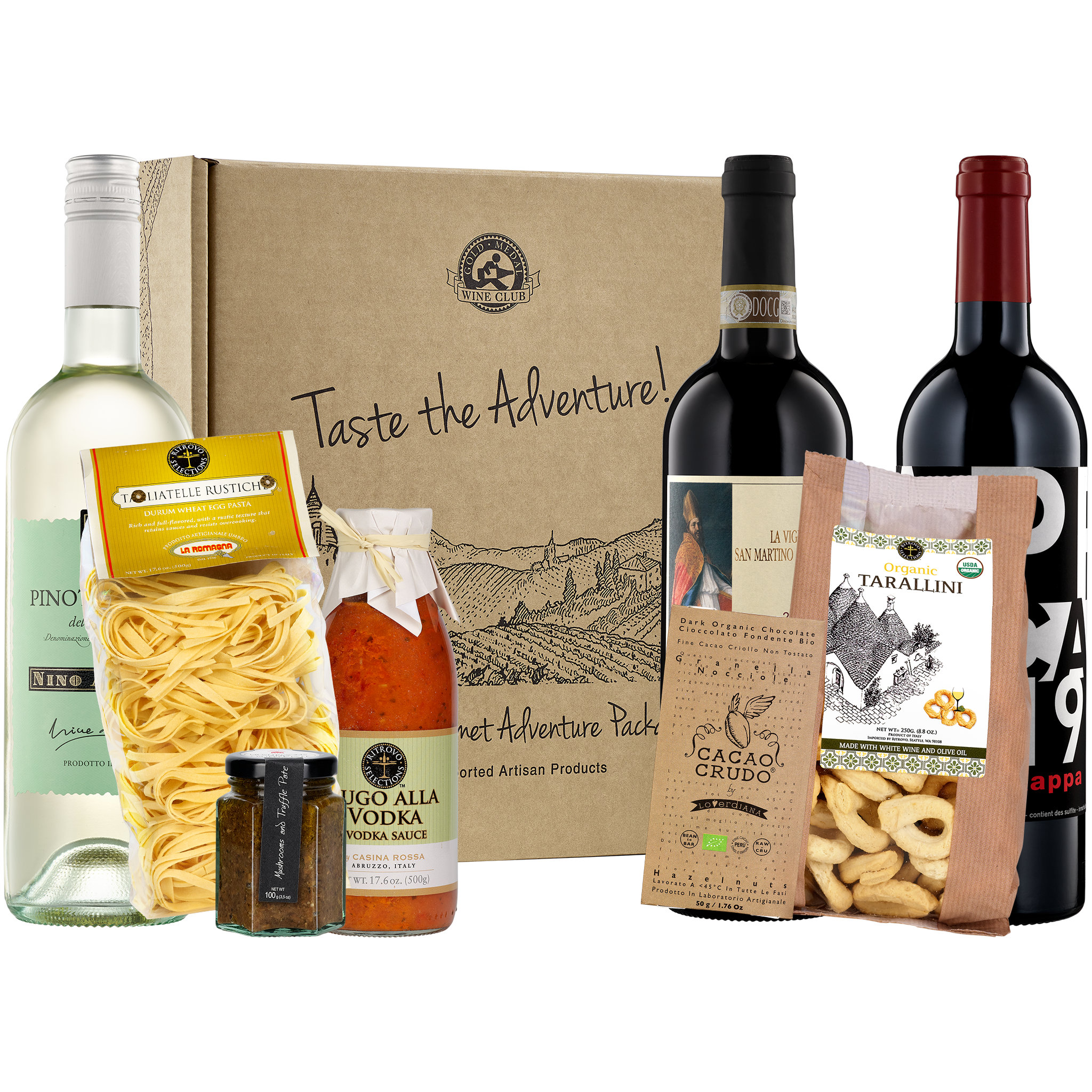 Wine online sampler box