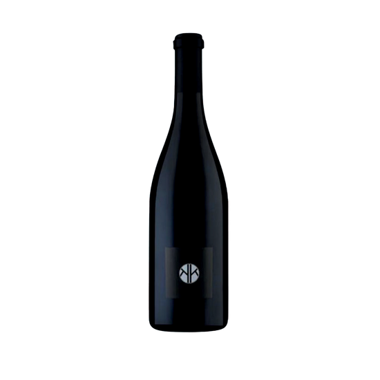 A bottle of Kahler 2018 KK Pinot Noir