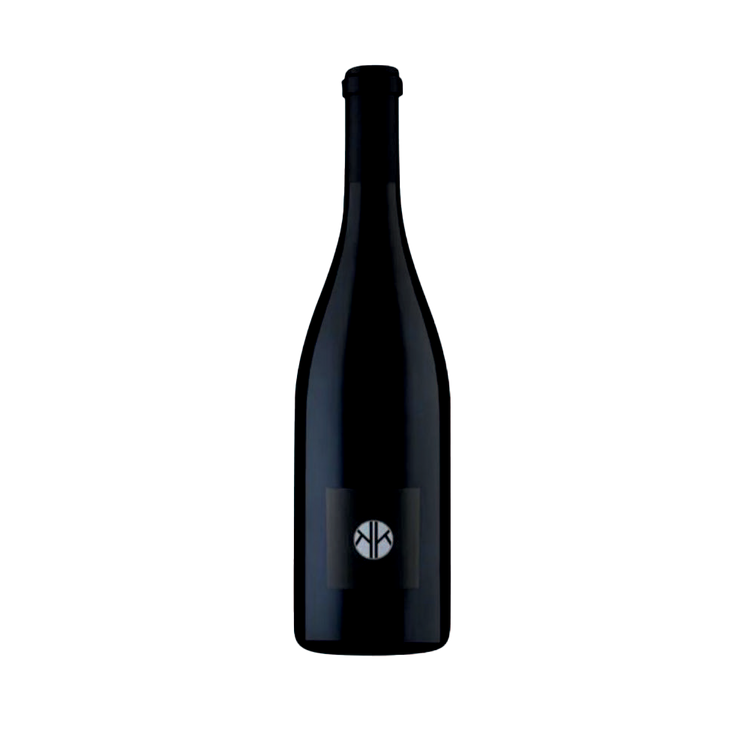 A bottle of Kahler 2018 KK Pinot Noir