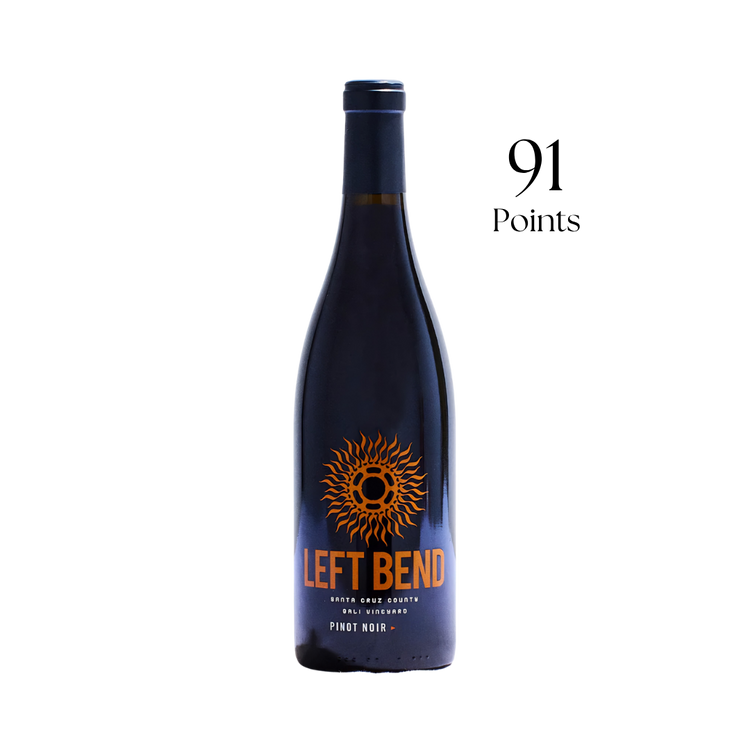 Left Bend Winery Gali Vineyard Pinot Noir Santa Cruz County CA 2018