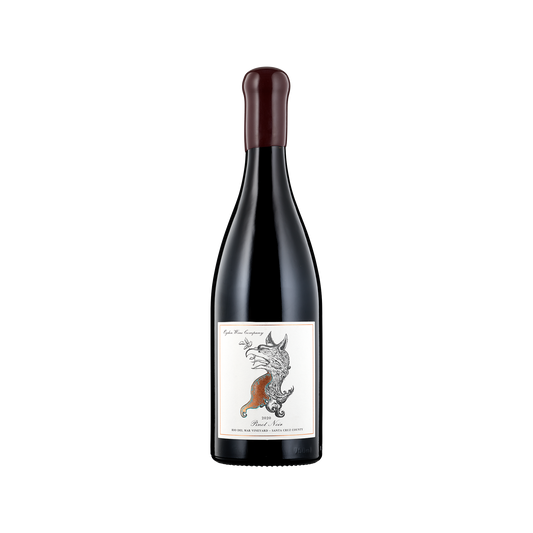 A bottle of Ogden Wine Company 2020 Pinot Noir
