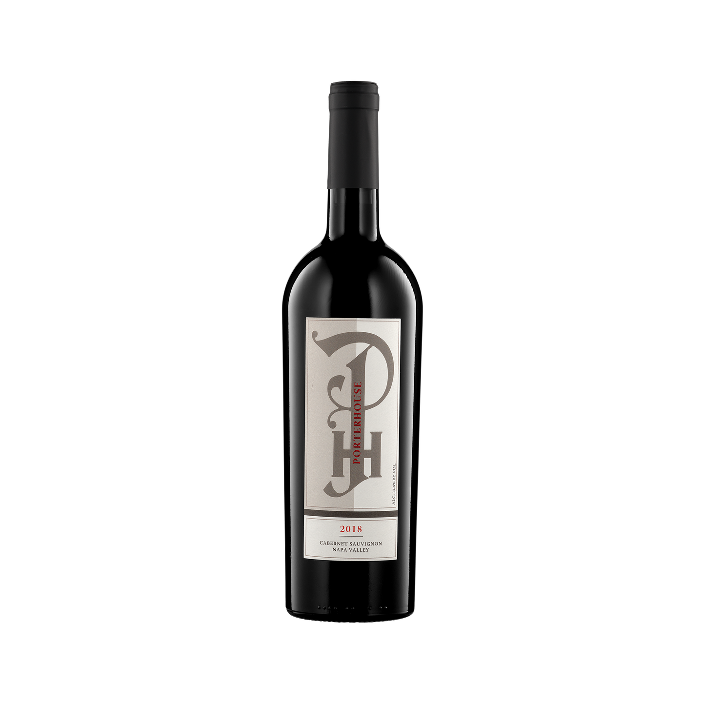 A bottle of Porterhouse 2018 Cabernet Sauvignon Reserve, Napa Valley
