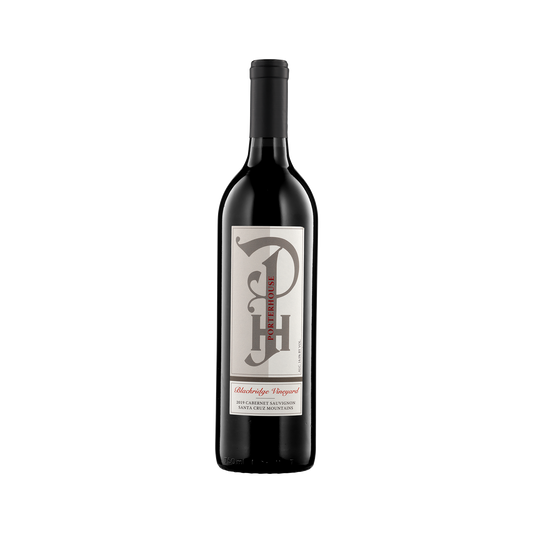 A bottle of Porterhouse Winery 2019 Cabernet Sauvignon 'Blackridge Vineyard'