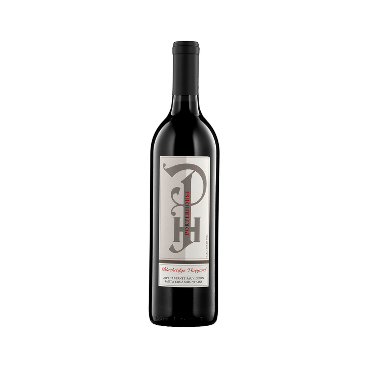 A bottle of Porterhouse Winery 2019 Cabernet Sauvignon 'Blackridge Vineyard'