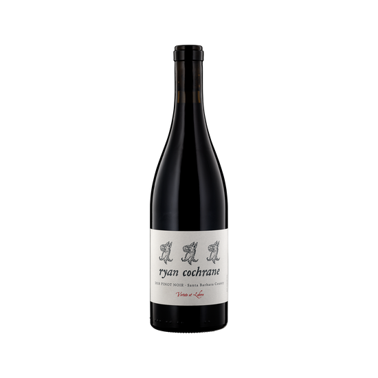A bottle of Ryan Cochrane 2018 Pinot Noir - Santa Barbara County