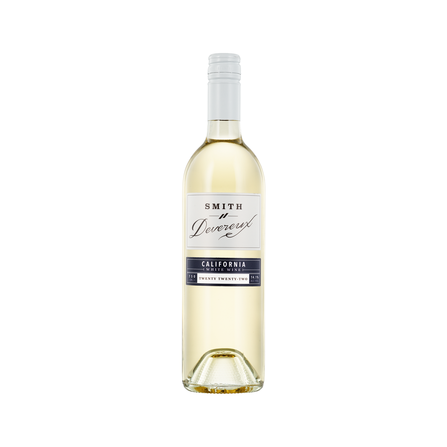 A bottle of Smith-Devereux 2022 'Sauvignon Blanc White Blend'