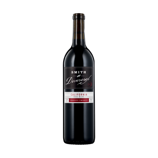 A bottle of Smith-Devereux 2020 No. 3 Red Blend