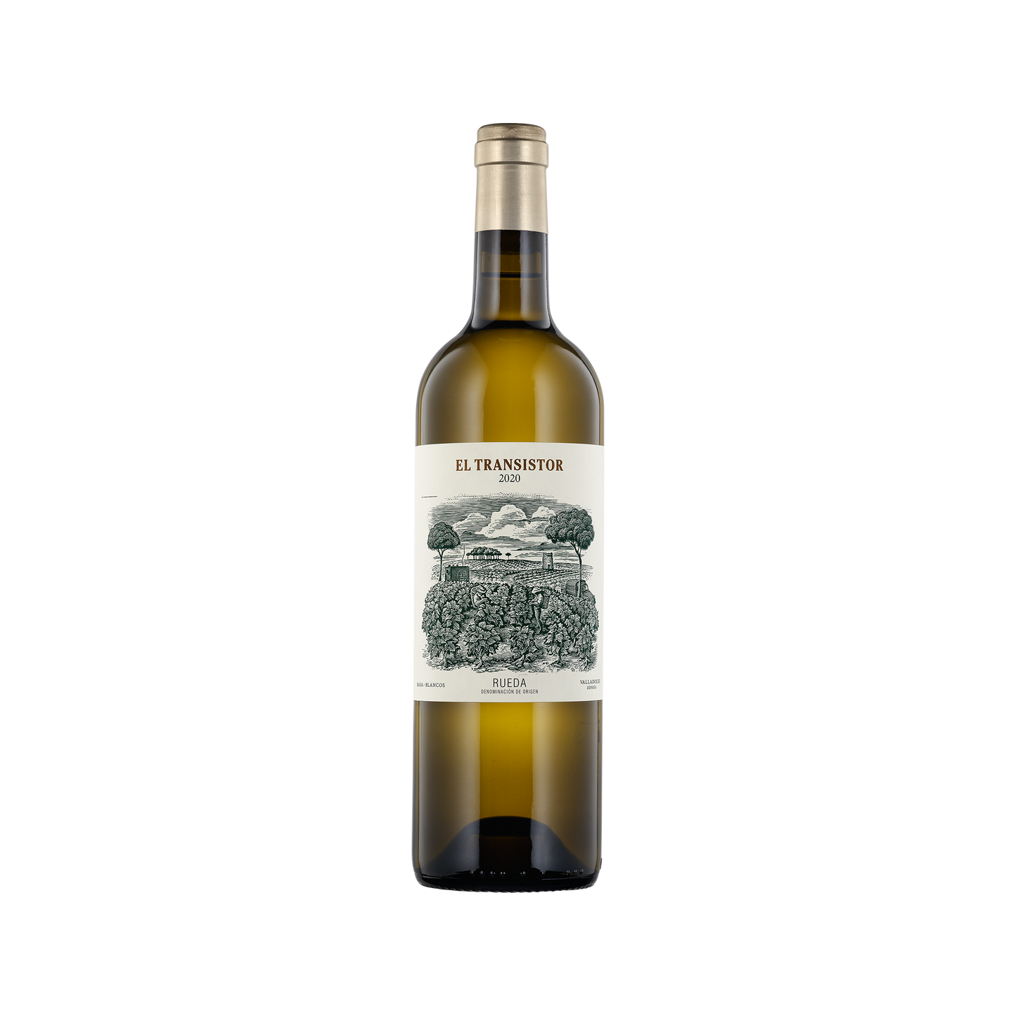 A bottle of Telmo Rodriguez 2020 'El Transistor' Verdejo