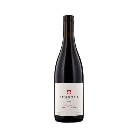 A bottle of Fennell 2019 Pinot Noir