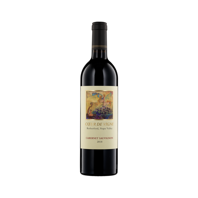 A bottle of Sullivan 2018 'Coeur de Vigne' Cabernet Sauvignon