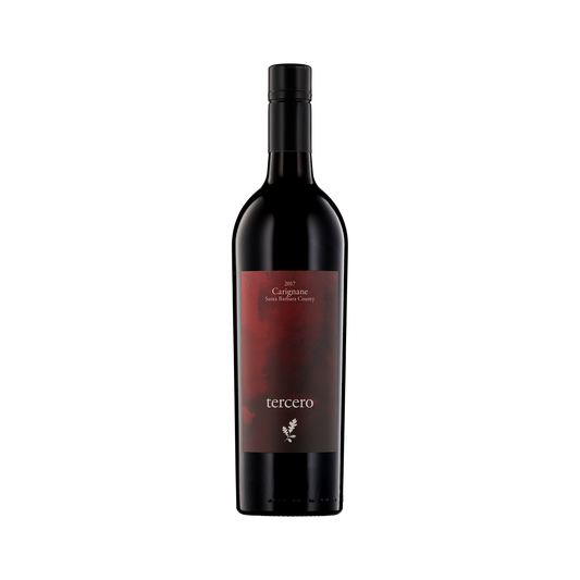A bottle of Tercero 2017 Carignan