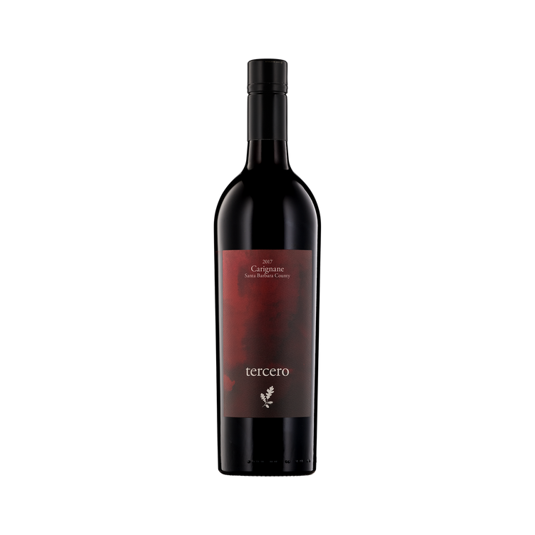 A bottle of Tercero 2017 Carignan