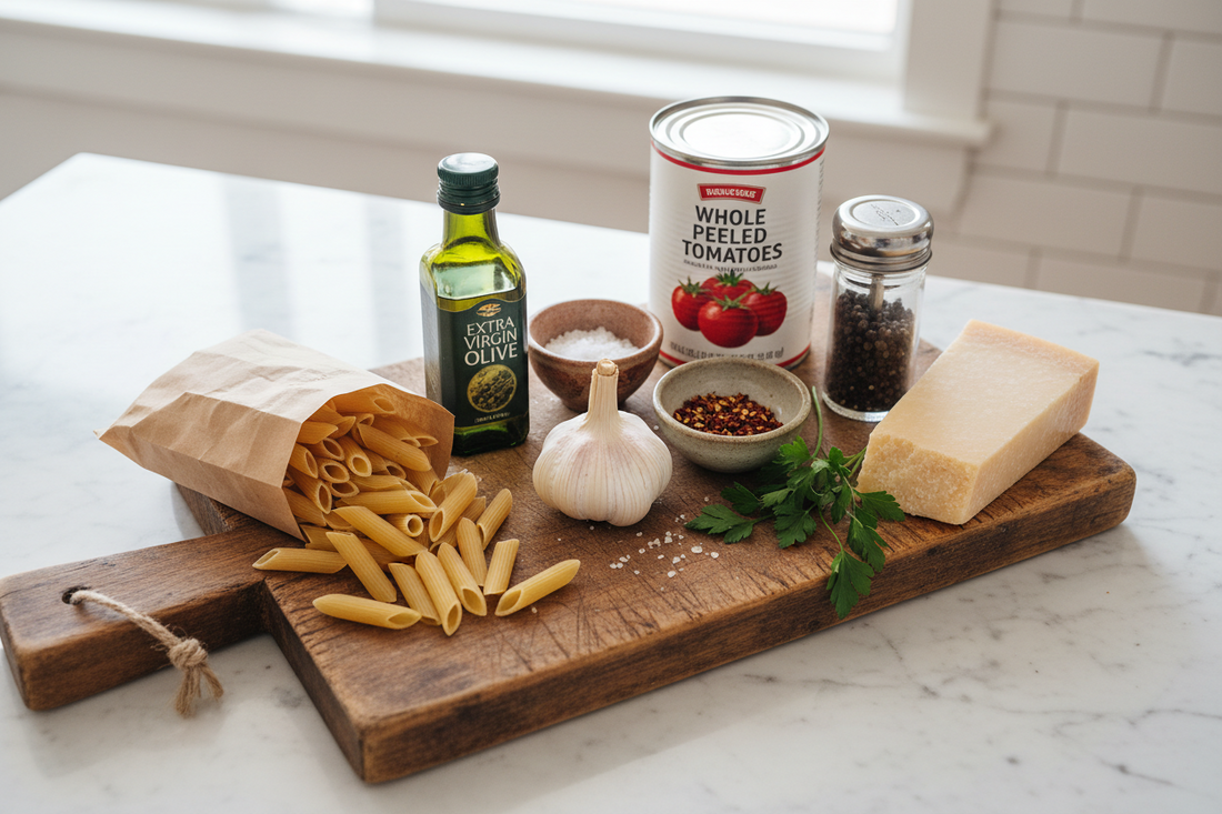 Pasta Arrabbiata from Mario Bazán