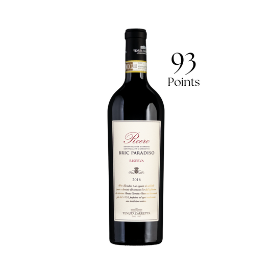 2016 Tenuta Carretta Bric Paradiso Riserva Roero Piedmont Italy