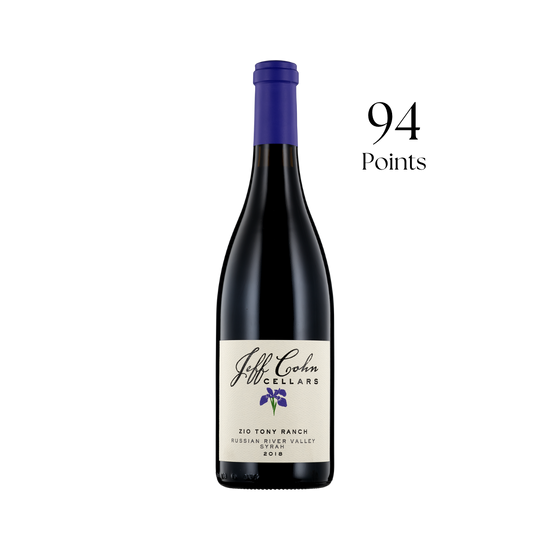 2018 Jeff Cohn Cellars Zio Tony Ranch Syrah Russian River Valley CA 