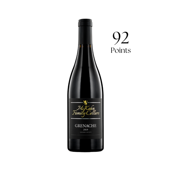 2019 McKahn Family Cellars Grenache Amador County CA