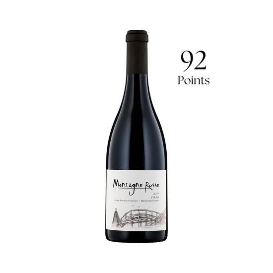 2019 Montagne Russe Alder Springs Vineyard Syrah Mendocino County CA 