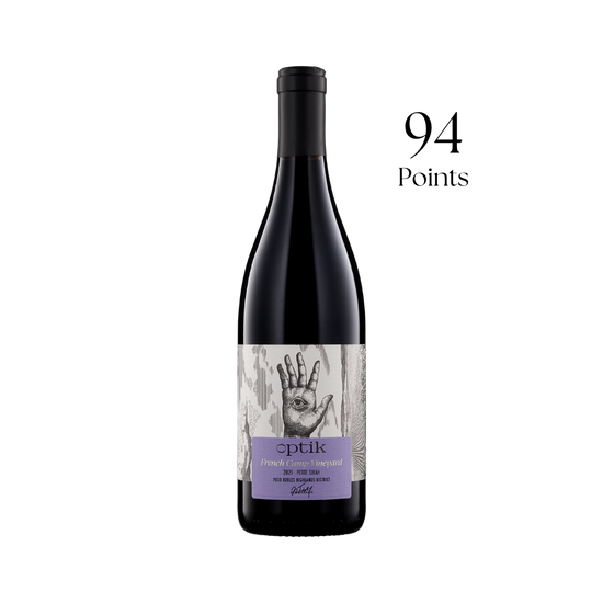 2021 Optik Petite Sirah French Camp Vineyard Paso Robles CA