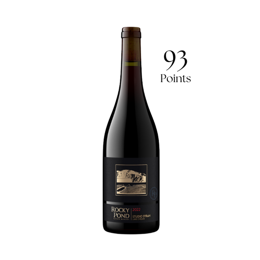 2022 Rocky Pond Studio Syrah Lake Chelan WA