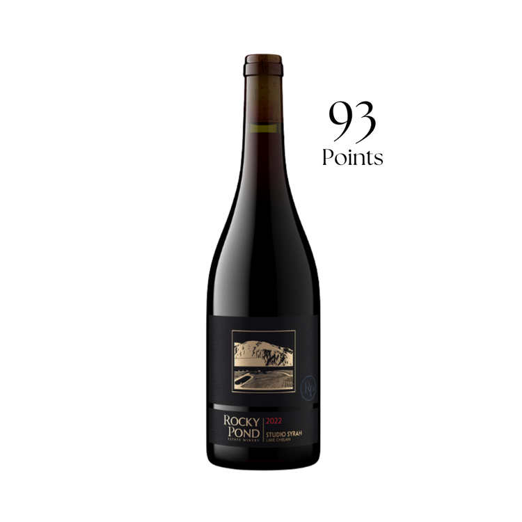 2022 Rocky Pond Studio Syrah Lake Chelan WA