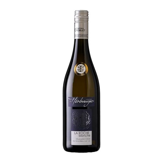2023 Domaine des Herbauges La Roche Blanche Muscadet Côtes de Grandlieu sur Lie France