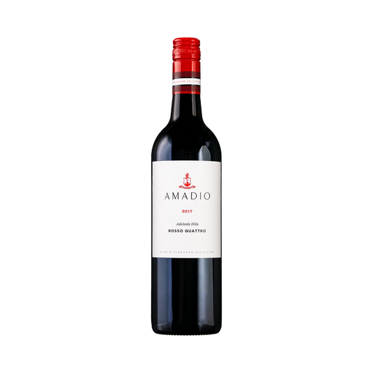 Amadio Rosso Quattro Single Vineyard Selection Red Blend Adelaide Hills South Australia 2017