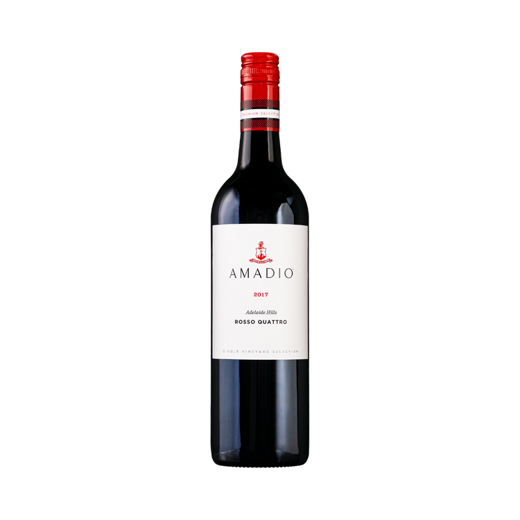 Amadio Rosso Quattro Single Vineyard Selection Red Blend Adelaide Hills South Australia 2017