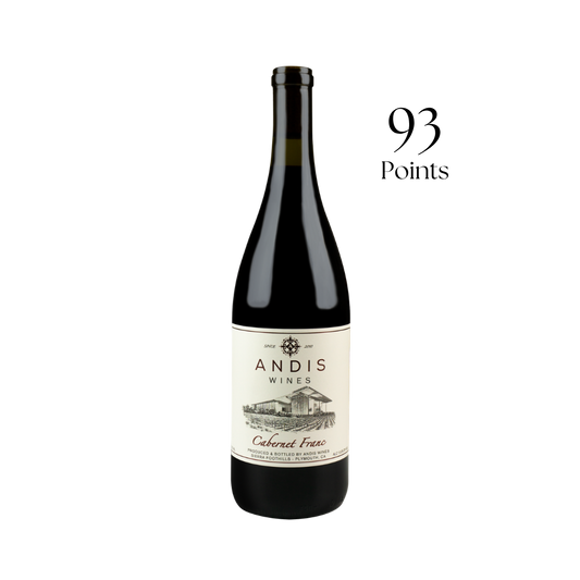Andis Wines Cabernet Franc Sierra Foothills CA 2022