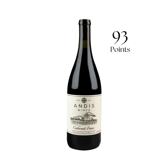 Andis Wines Cabernet Franc Sierra Foothills CA 2022