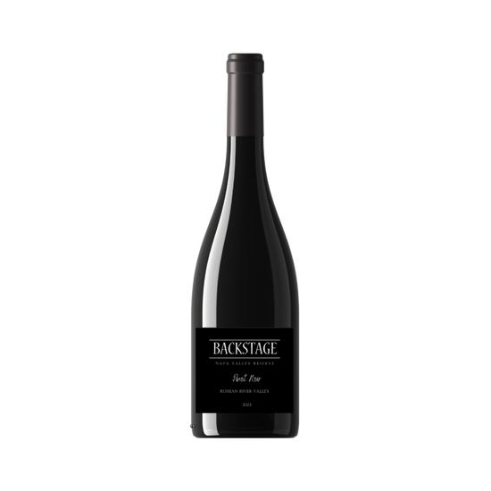 Backstage Wines "Napa Valley Reserve" Pinot Noir Russian River Valley CA 2023