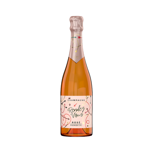 Champagne Rendez-Vous Rose Premier Cru France NV