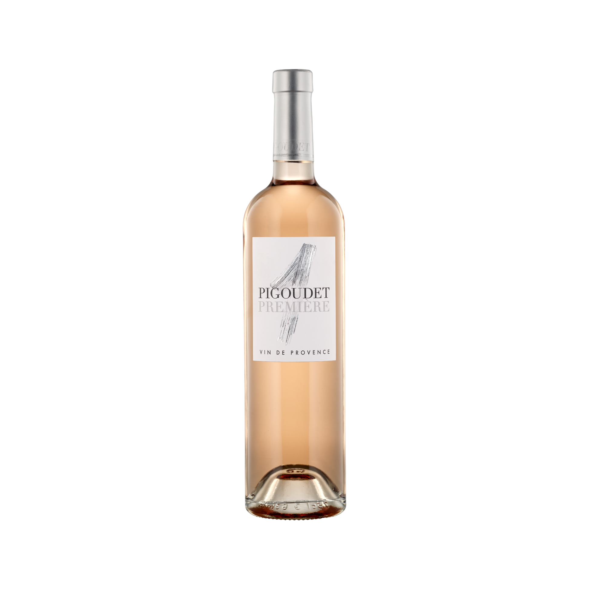 A bottle of Chateau Pigoudet 2022 Première Rosé