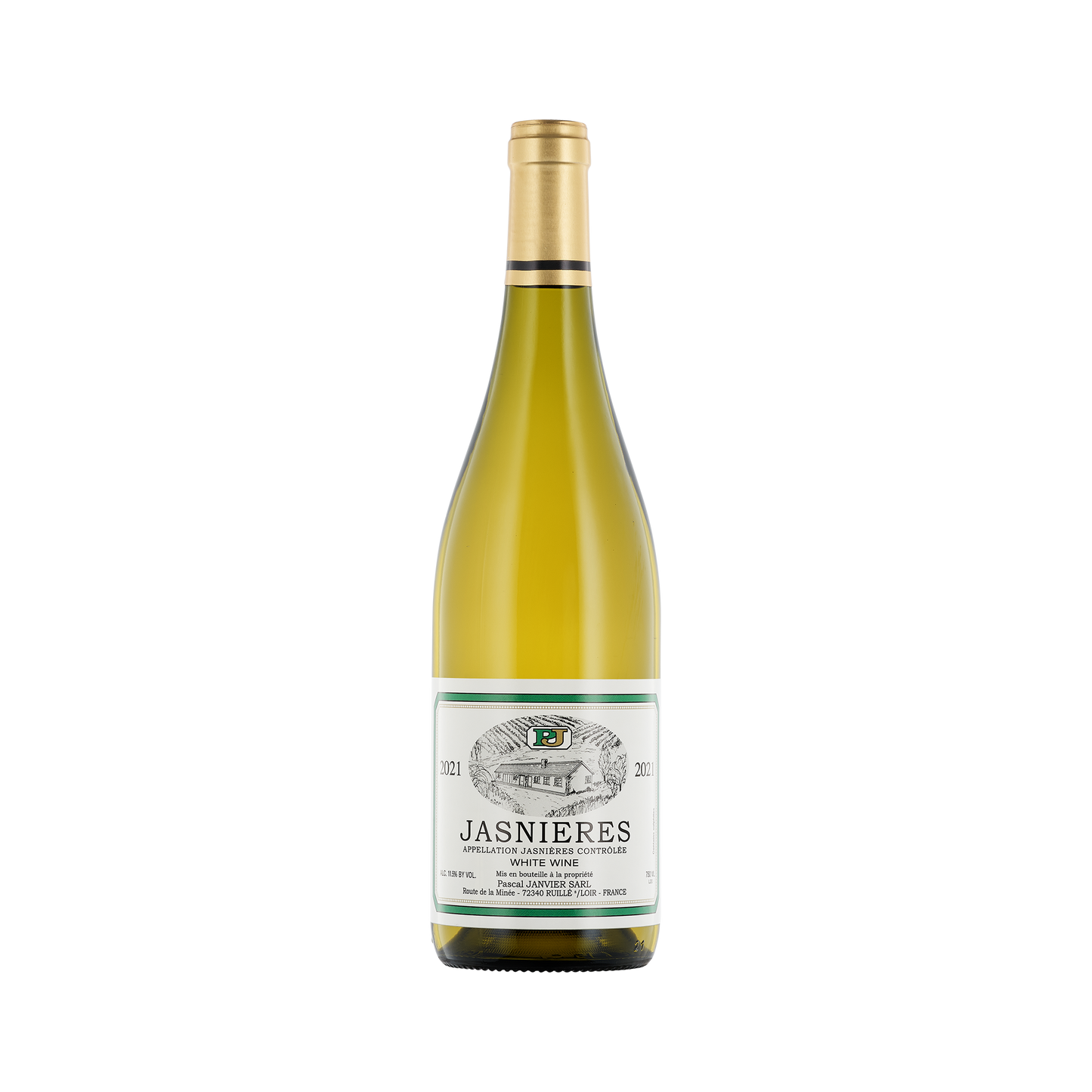 2021 Pascal Janvier PJ Jasnières Chenin Blanc Loire